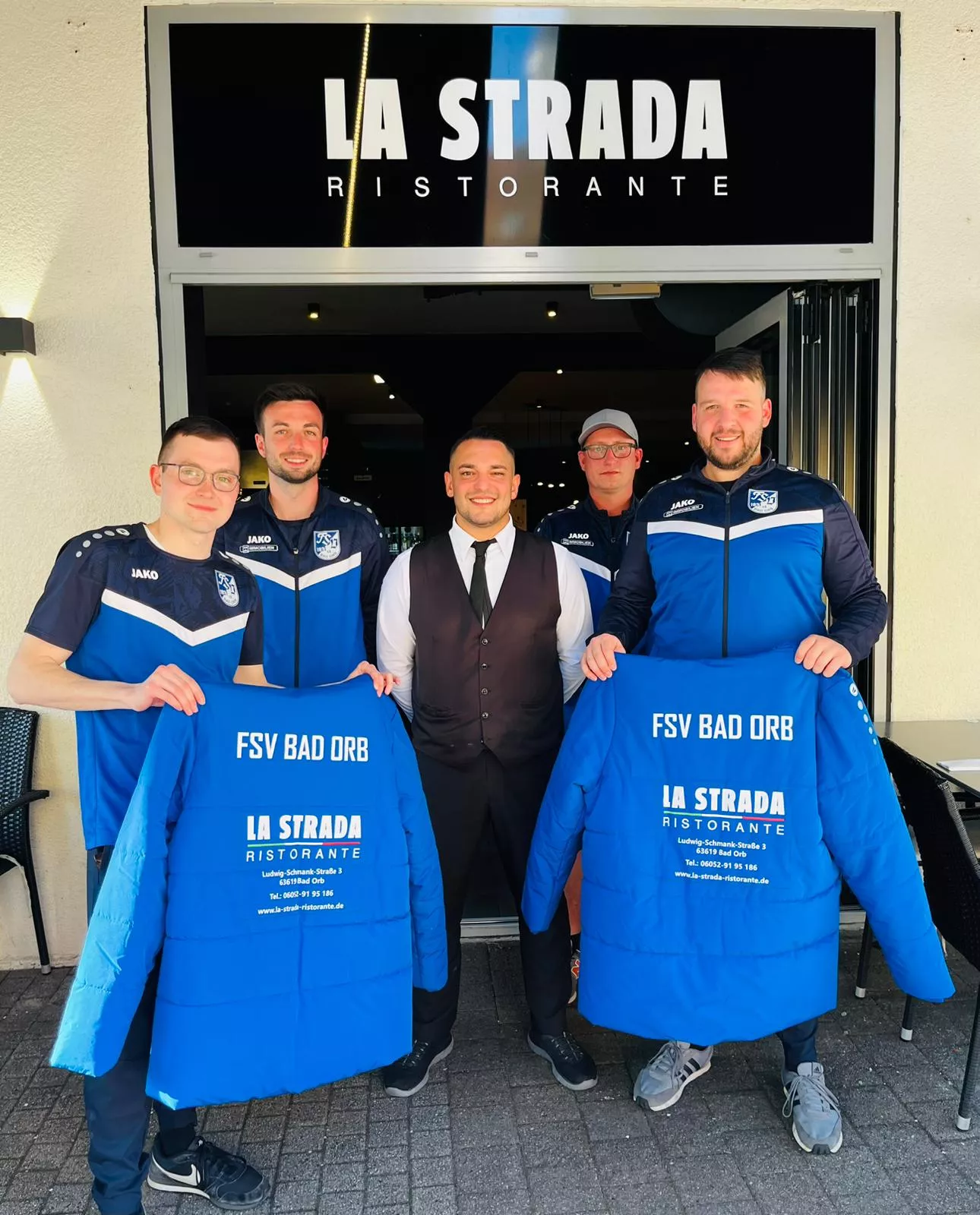 Ristorante La Strada mit wertvoller Sponsoring-Aktivität